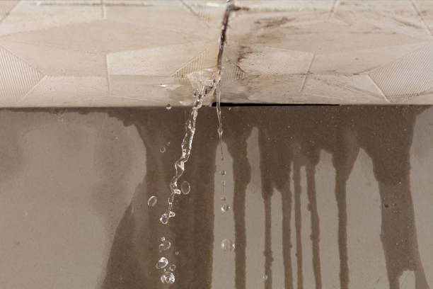 Professional Sewage Cleanup technician working in Fletcher, OK